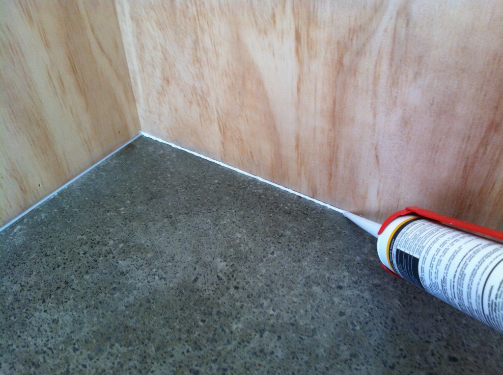 Gap it up: sealing the shadow line between the wall and the floor