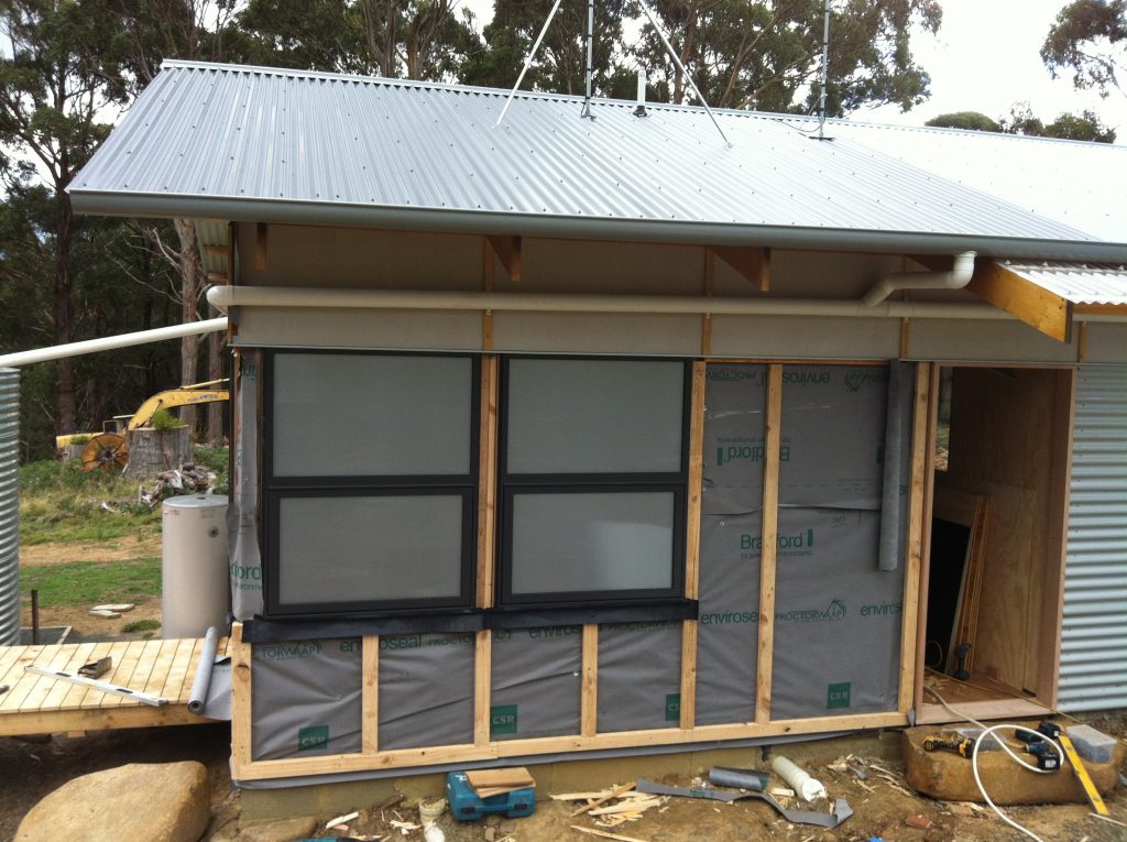 Clad in plastic: the Danpalon windows to the bathroom